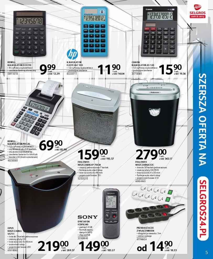 Gazetka promocyjna Selgros str. 5