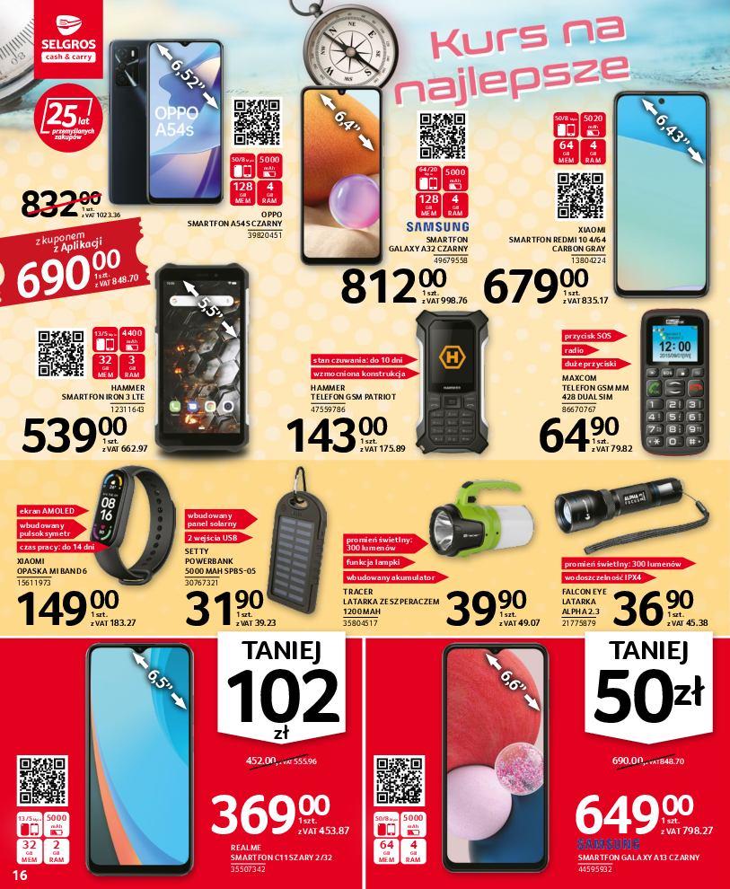 Gazetka promocyjna Selgros str. 16