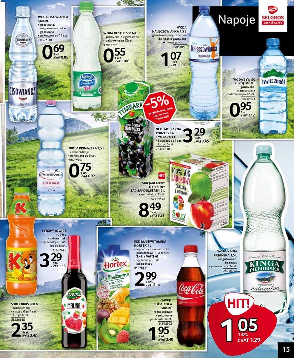 Gazetka promocyjna Selgros str. 15
