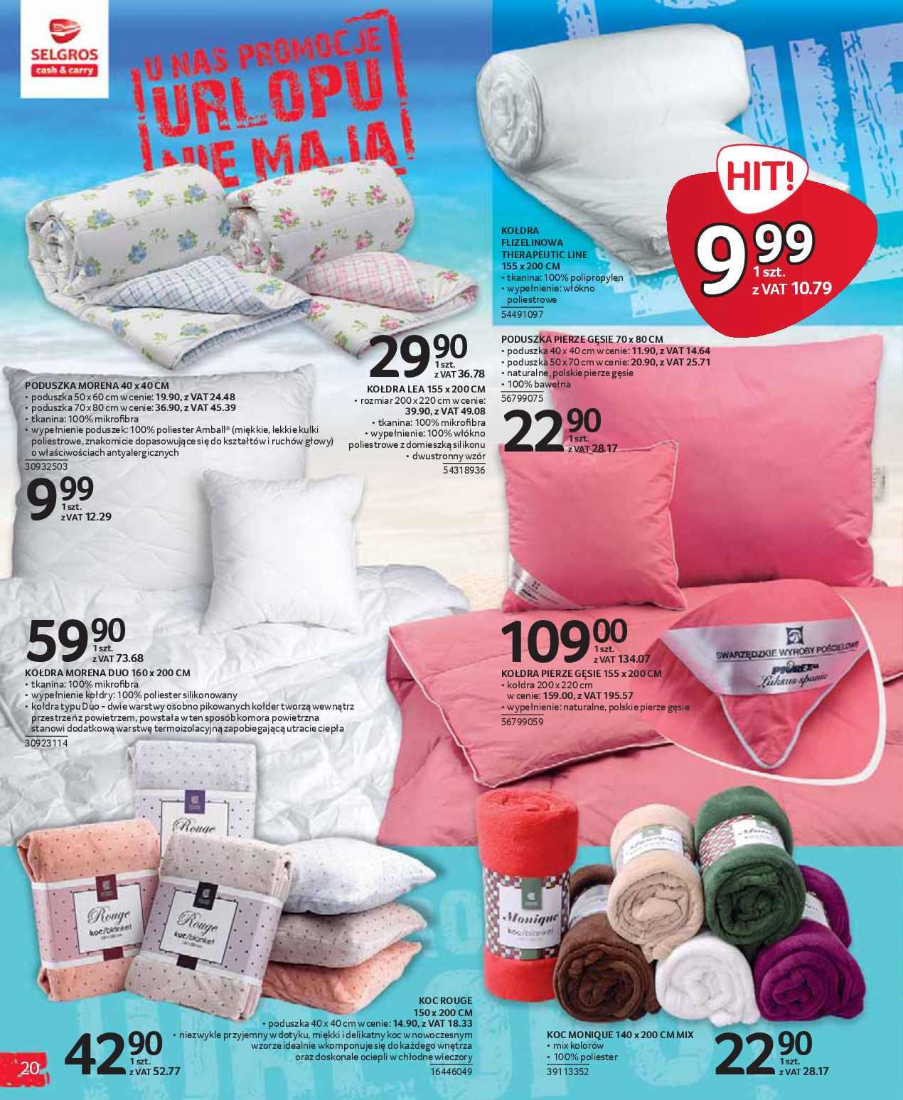 Gazetka promocyjna Selgros str. 20