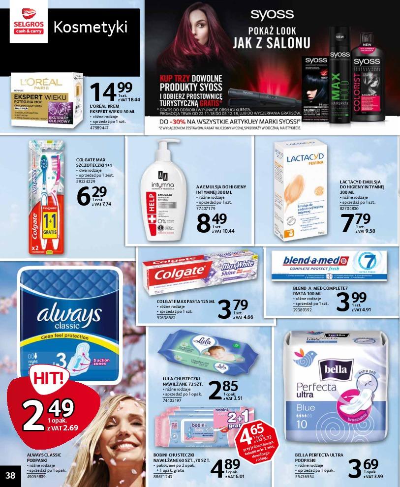 Gazetka promocyjna Selgros str. 38