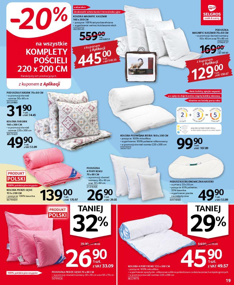 Gazetka promocyjna Selgros str. 19