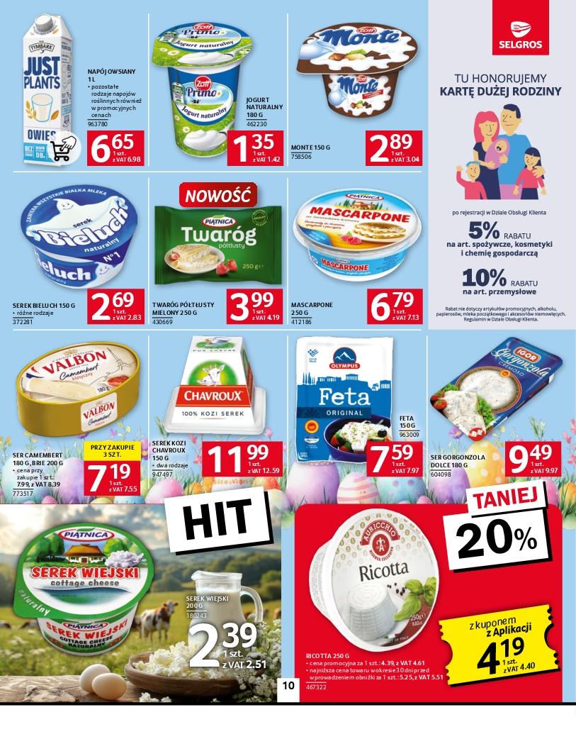 Gazetka promocyjna Selgros str. 10