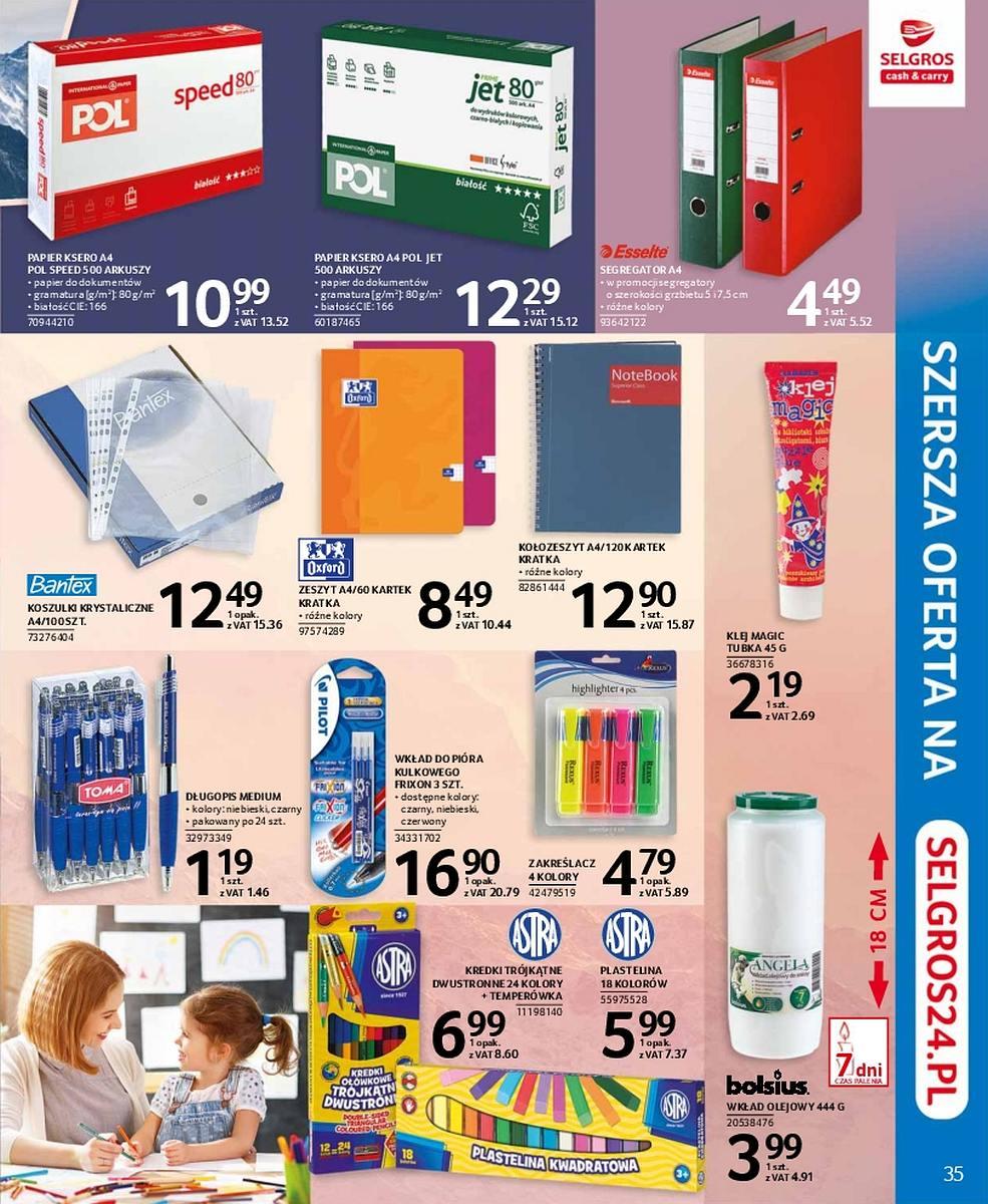 Gazetka promocyjna Selgros str. 35