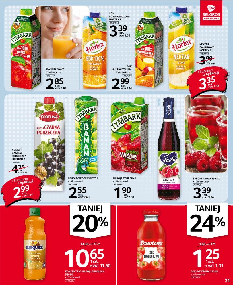 Gazetka promocyjna Selgros str. 21