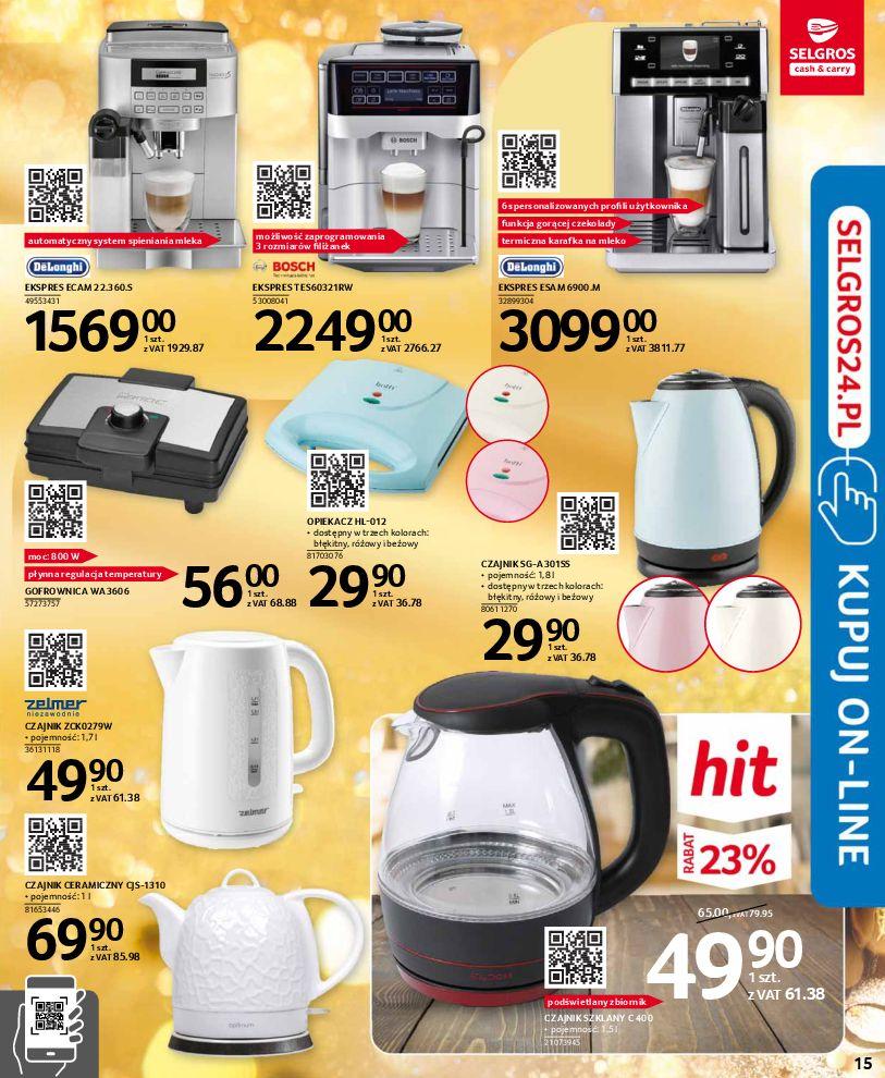 Gazetka promocyjna Selgros str. 15