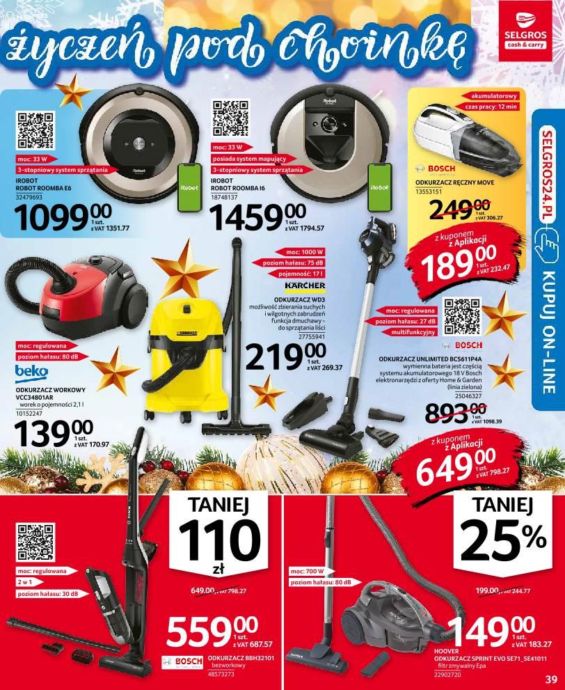 Gazetka promocyjna Selgros str. 39