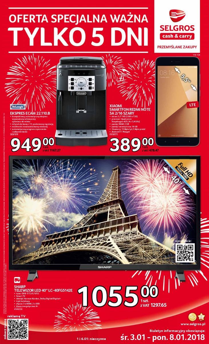 Gazetka promocyjna Selgros str. 1