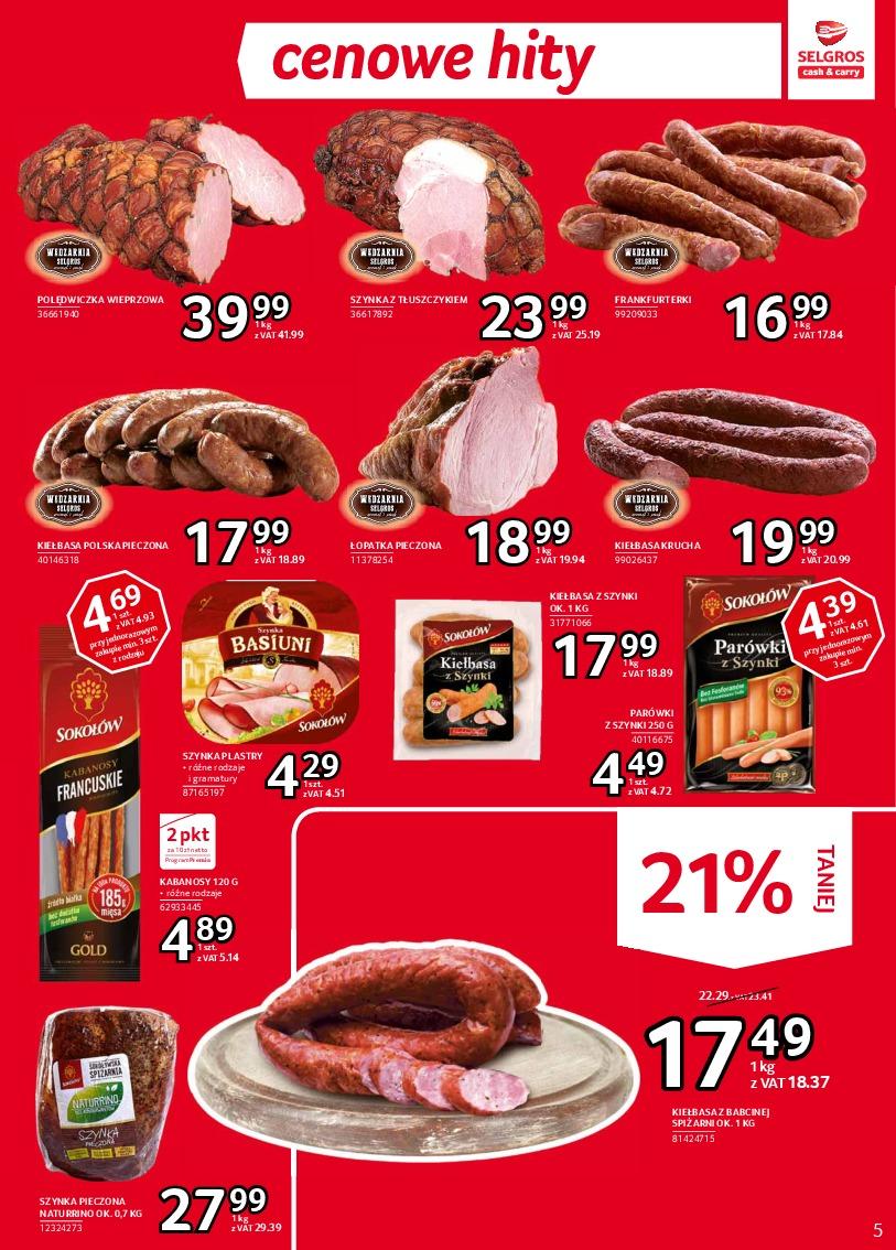 Gazetka promocyjna Selgros str. 5