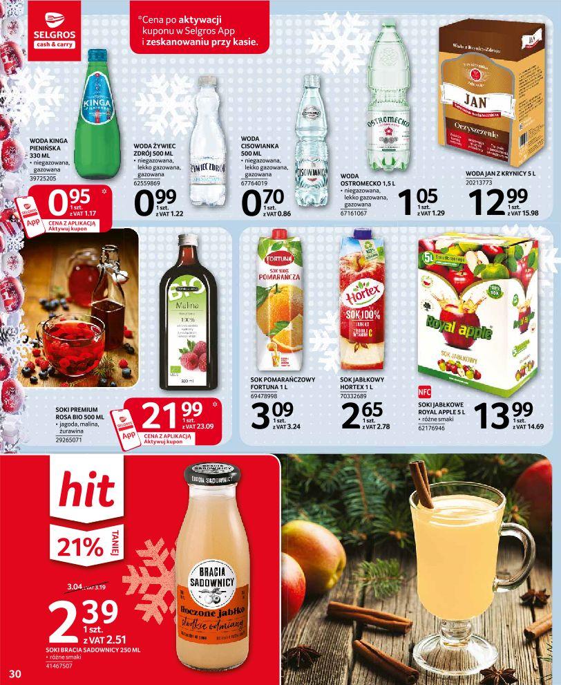 Gazetka promocyjna Selgros str. 30