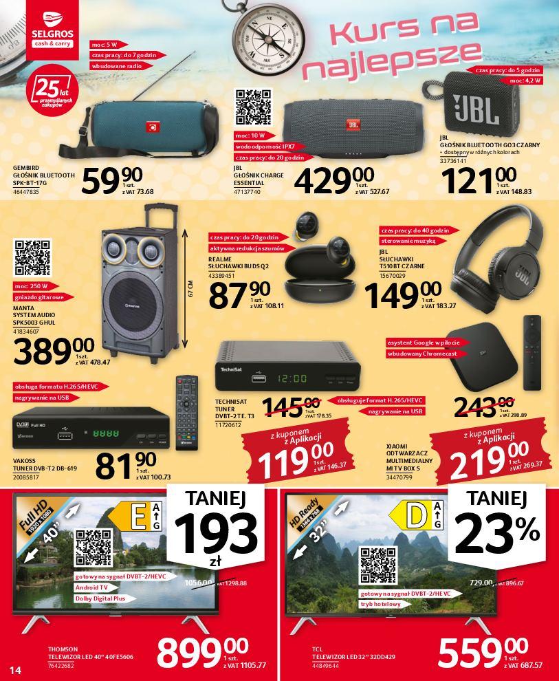 Gazetka promocyjna Selgros str. 14