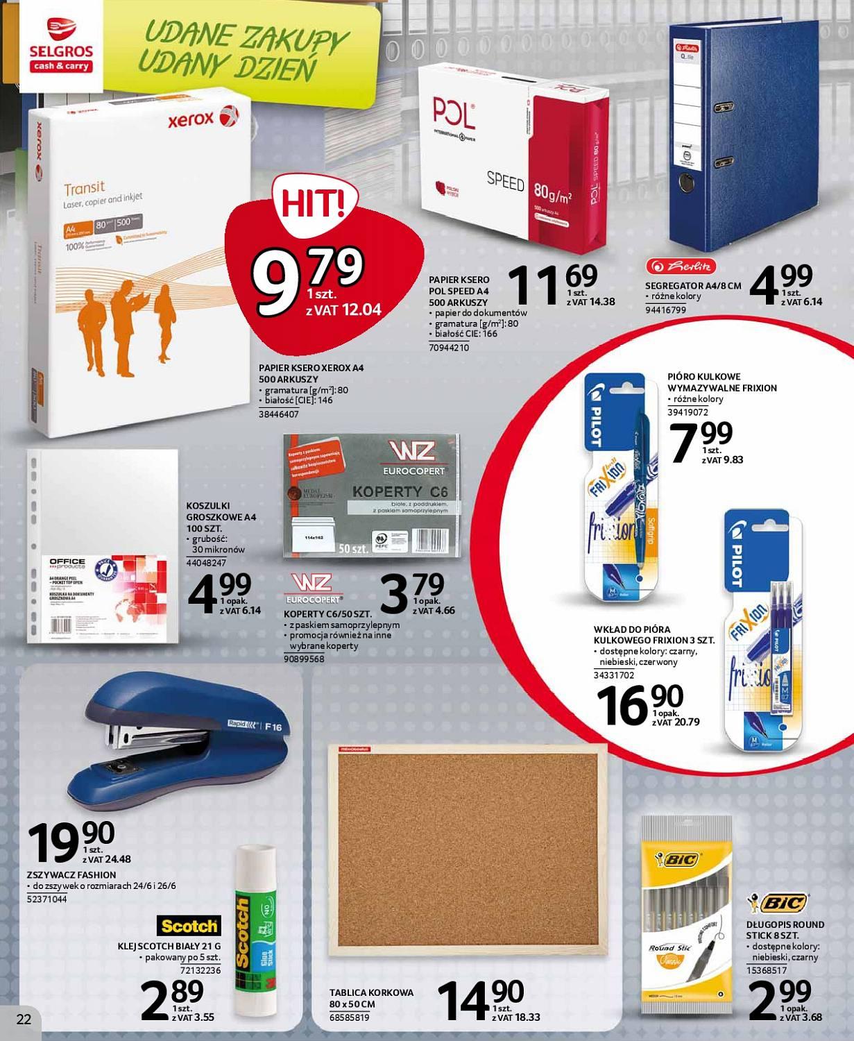 Gazetka promocyjna Selgros str. 22