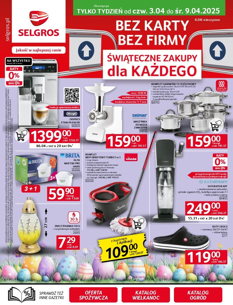 Gazetka promocyjna Selgros str. 1