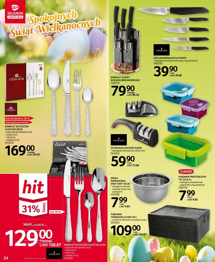 Gazetka promocyjna Selgros str. 24