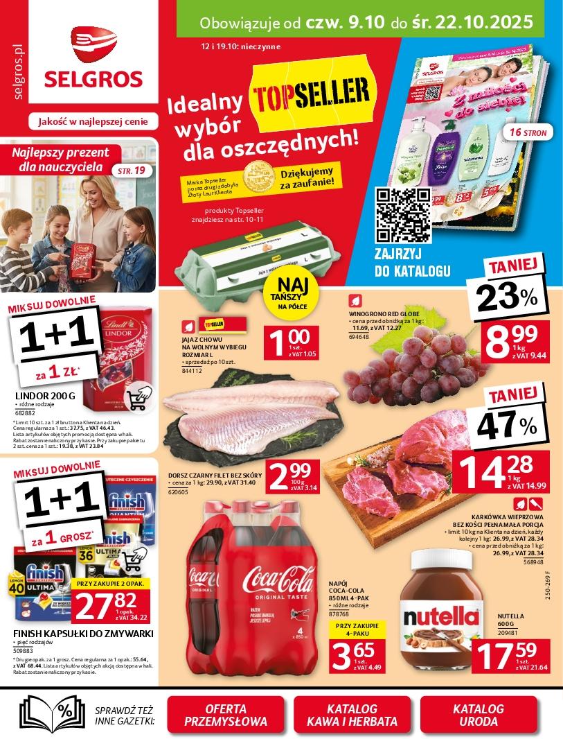 Gazetka promocyjna Selgros str. 1