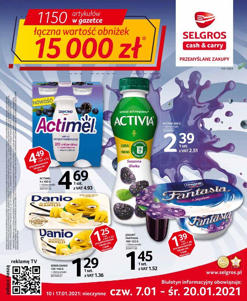 Gazetka promocyjna Selgros str. 1