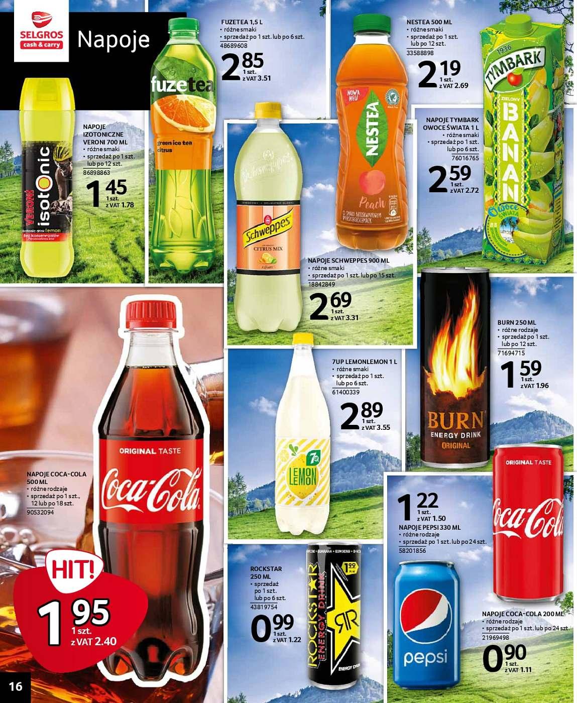 Gazetka promocyjna Selgros str. 16