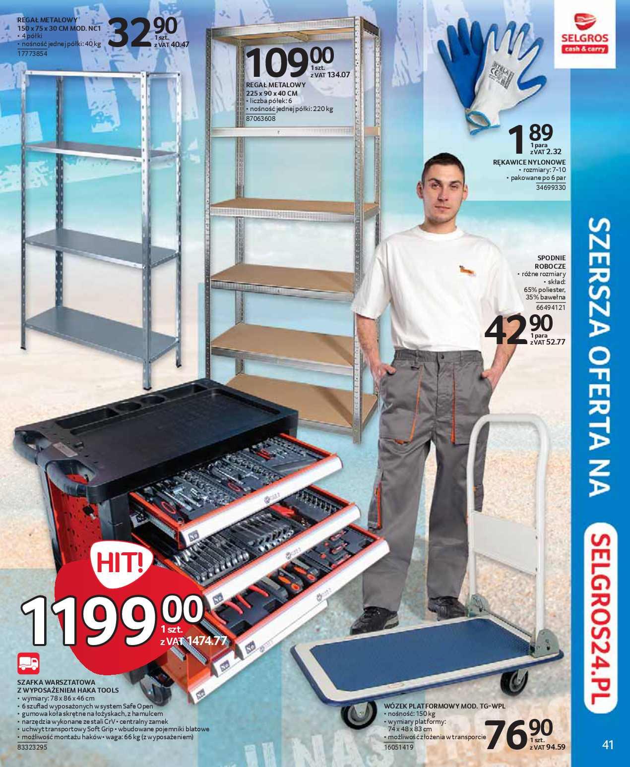 Gazetka promocyjna Selgros str. 41