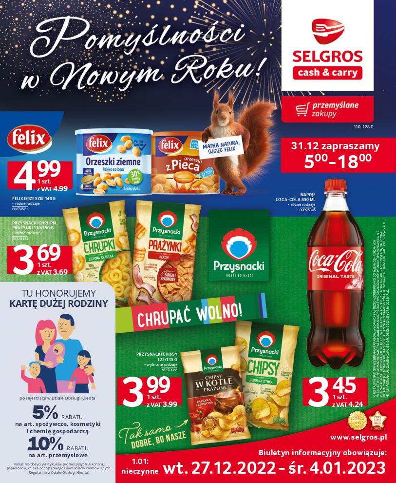 Gazetka promocyjna Selgros str. 1