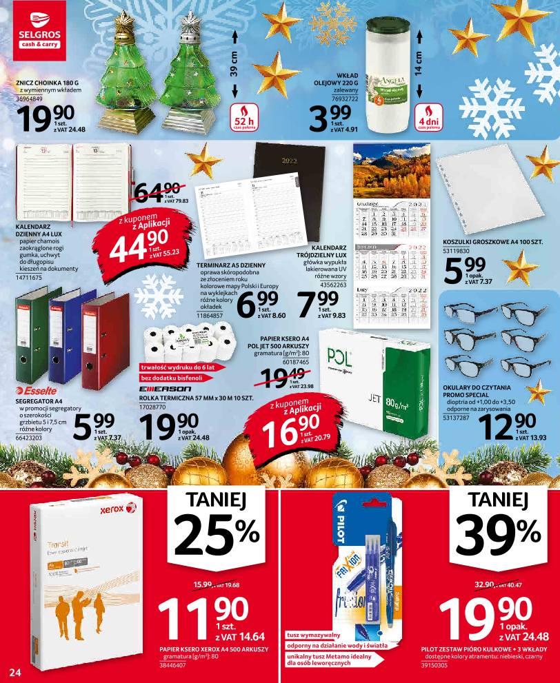Gazetka promocyjna Selgros str. 24