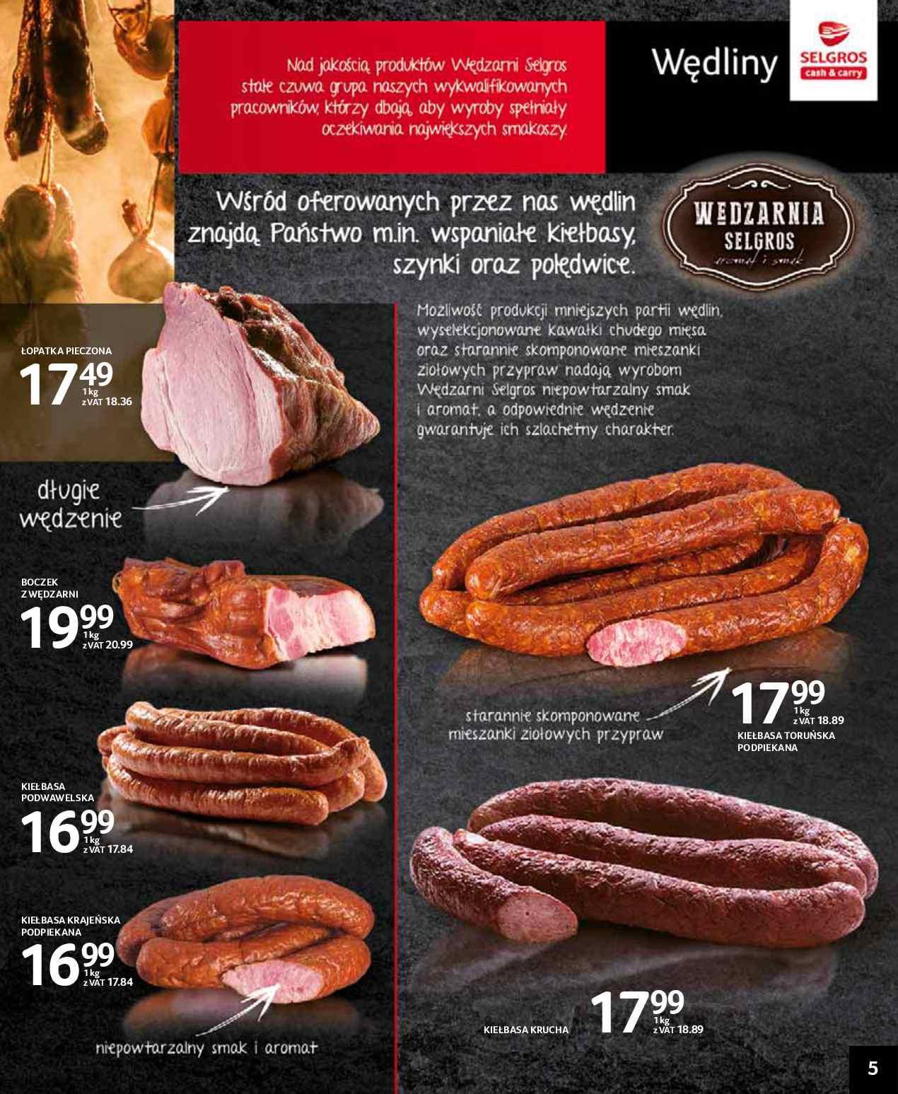 Gazetka promocyjna Selgros str. 5