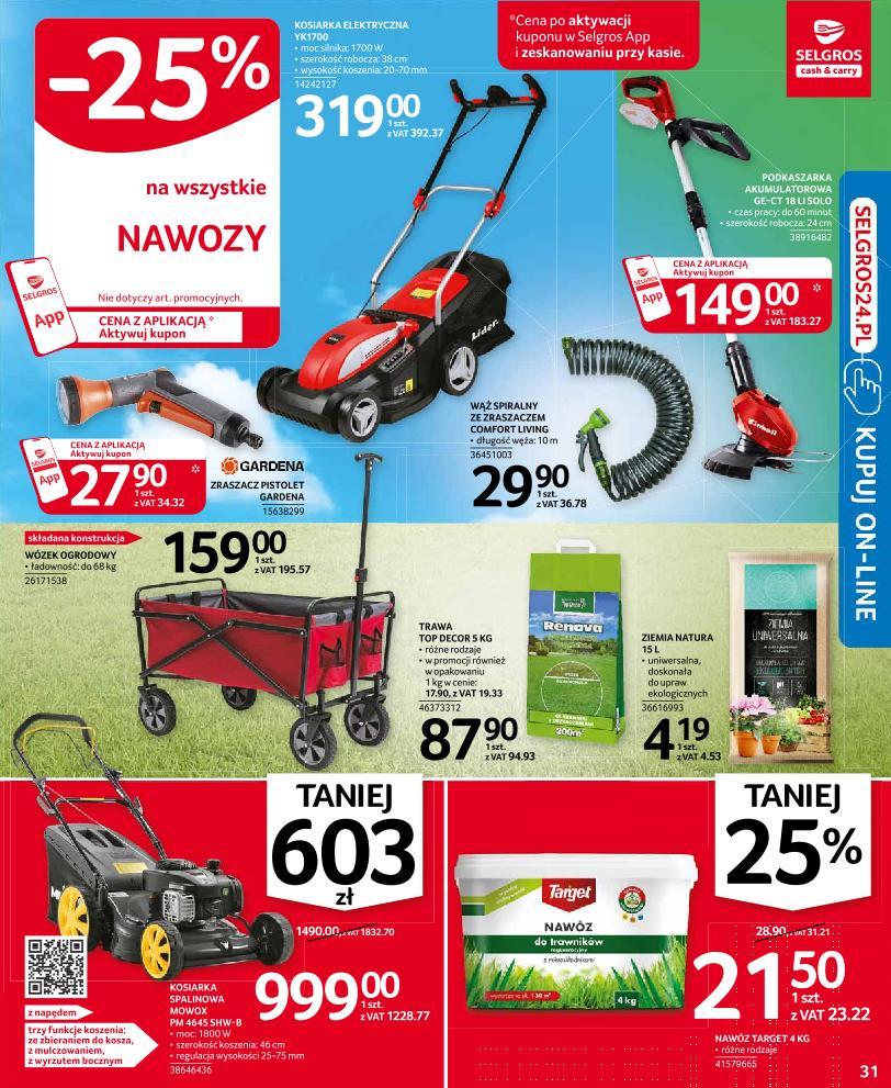 Gazetka promocyjna Selgros str. 31