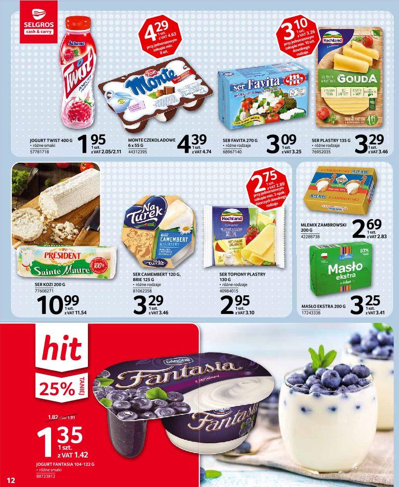 Gazetka promocyjna Selgros str. 12