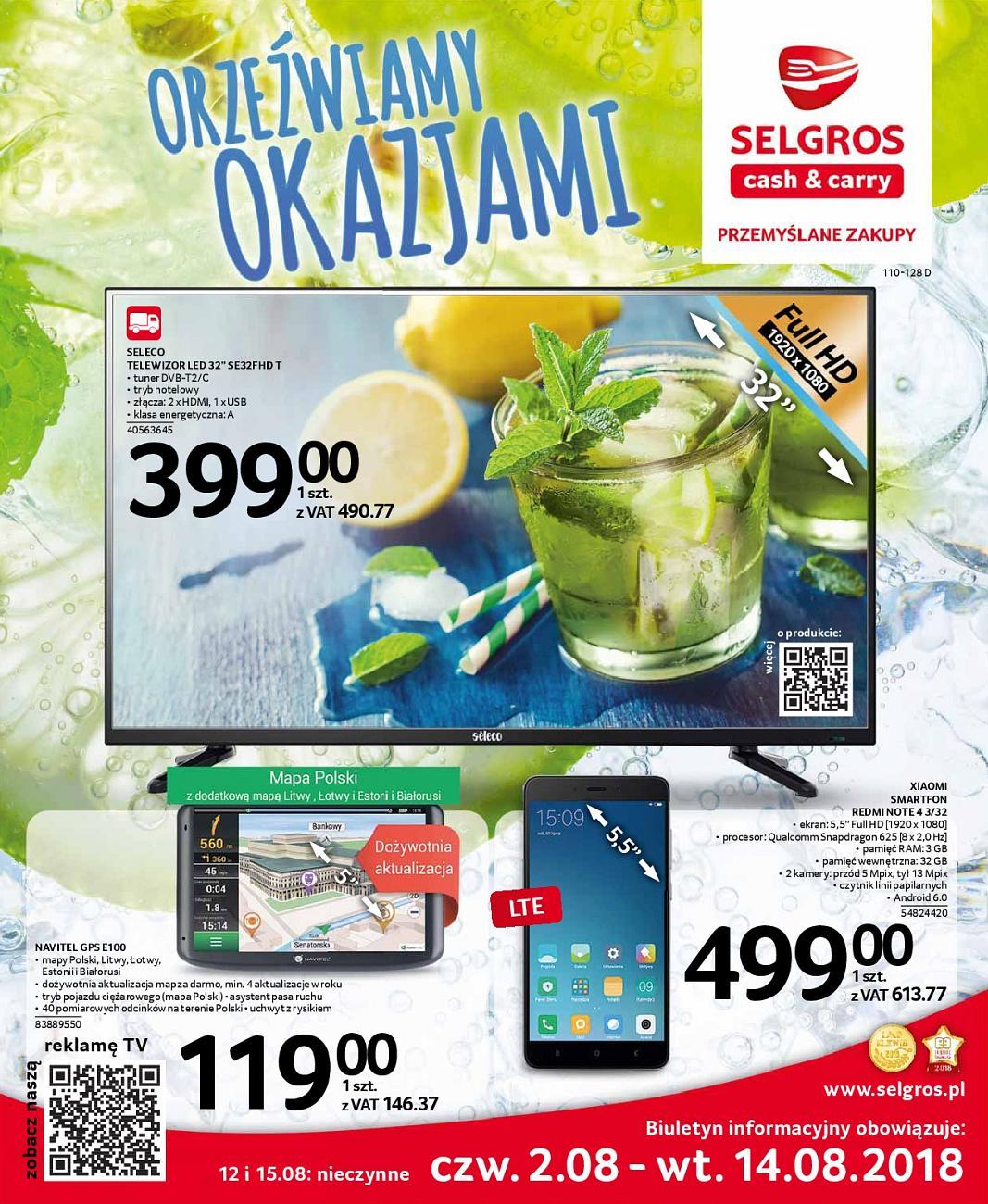 Gazetka promocyjna Selgros str. 1