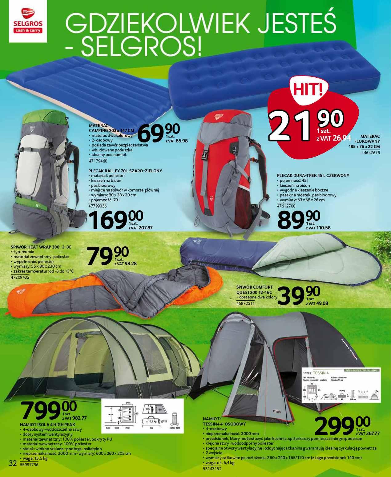 Gazetka promocyjna Selgros str. 32