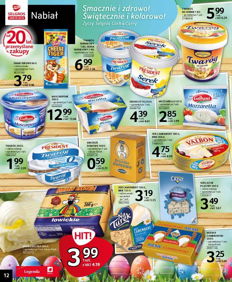 Gazetka promocyjna Selgros str. 12