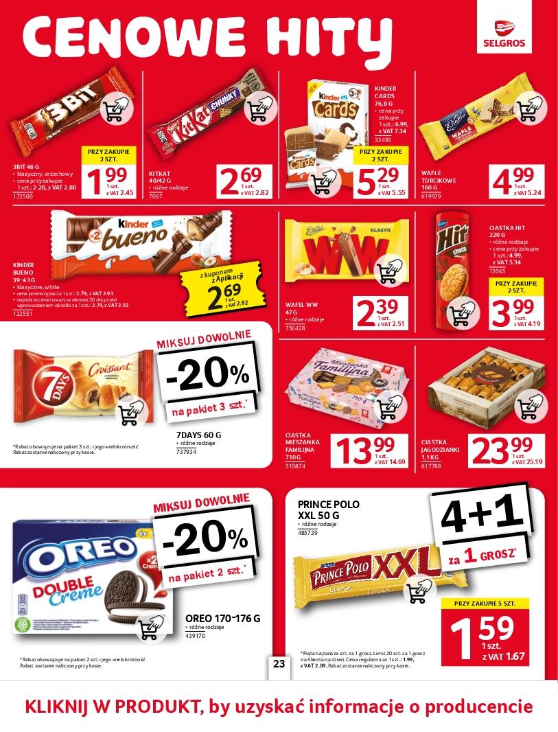 Gazetka promocyjna Selgros str. 23