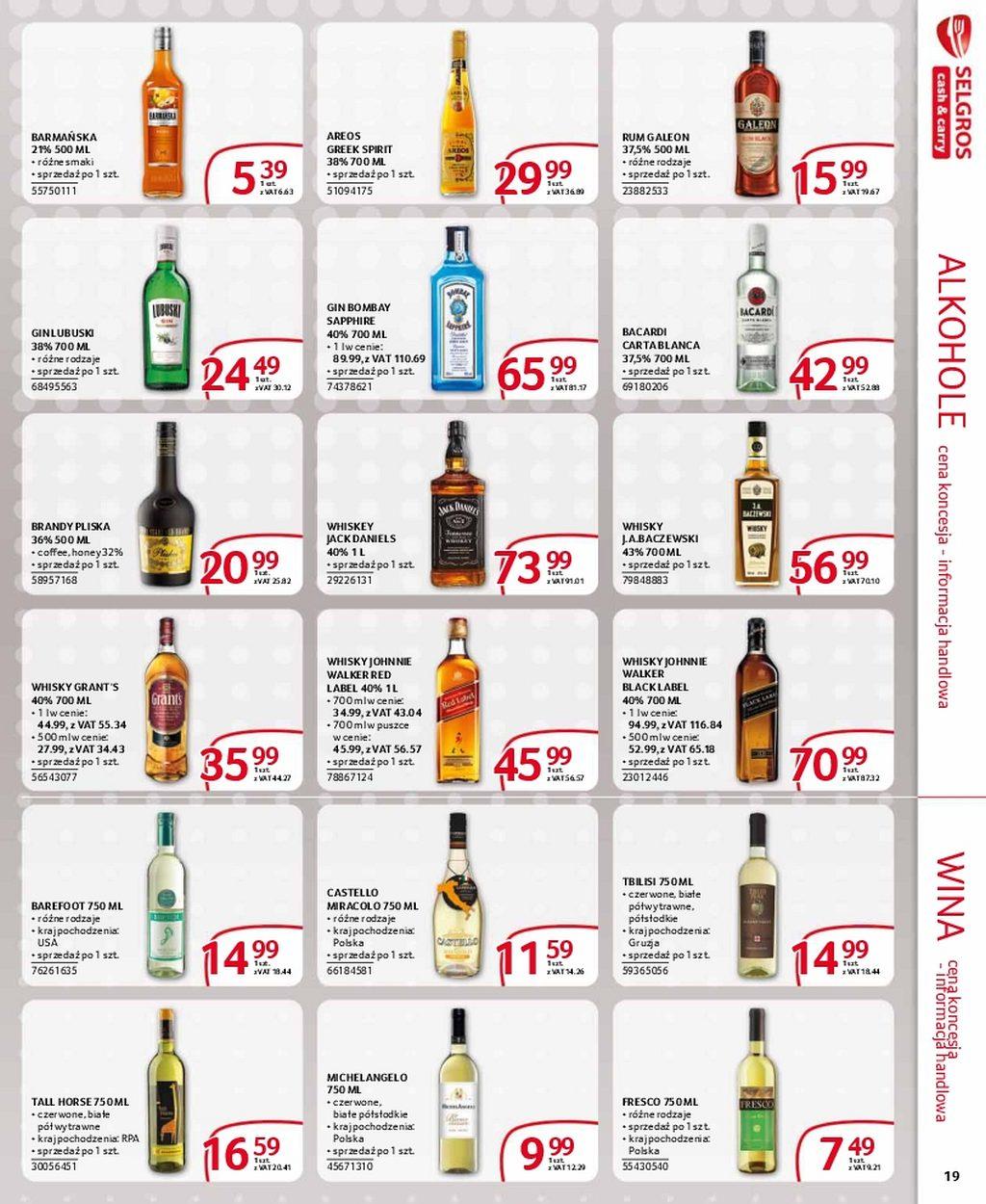 Gazetka promocyjna Selgros str. 19