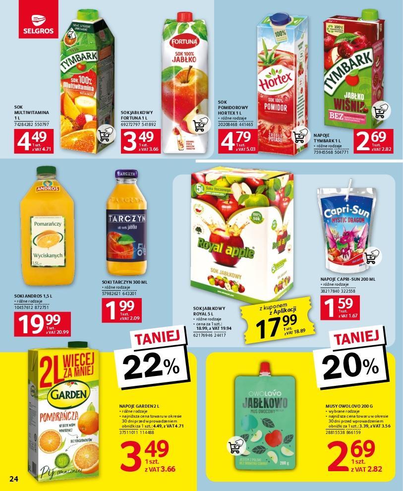 Gazetka promocyjna Selgros str. 24
