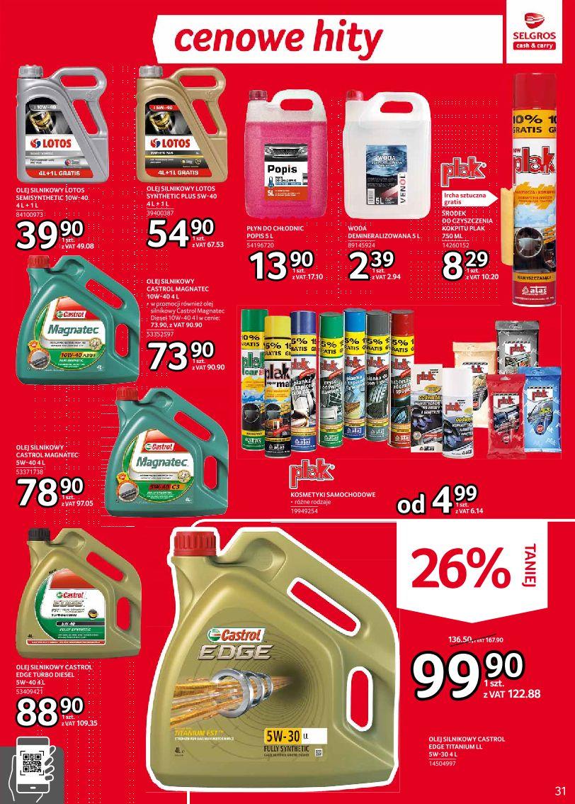 Gazetka promocyjna Selgros str. 31