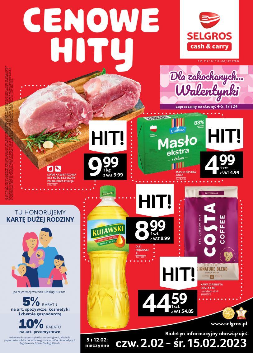 Gazetka promocyjna Selgros str. 1