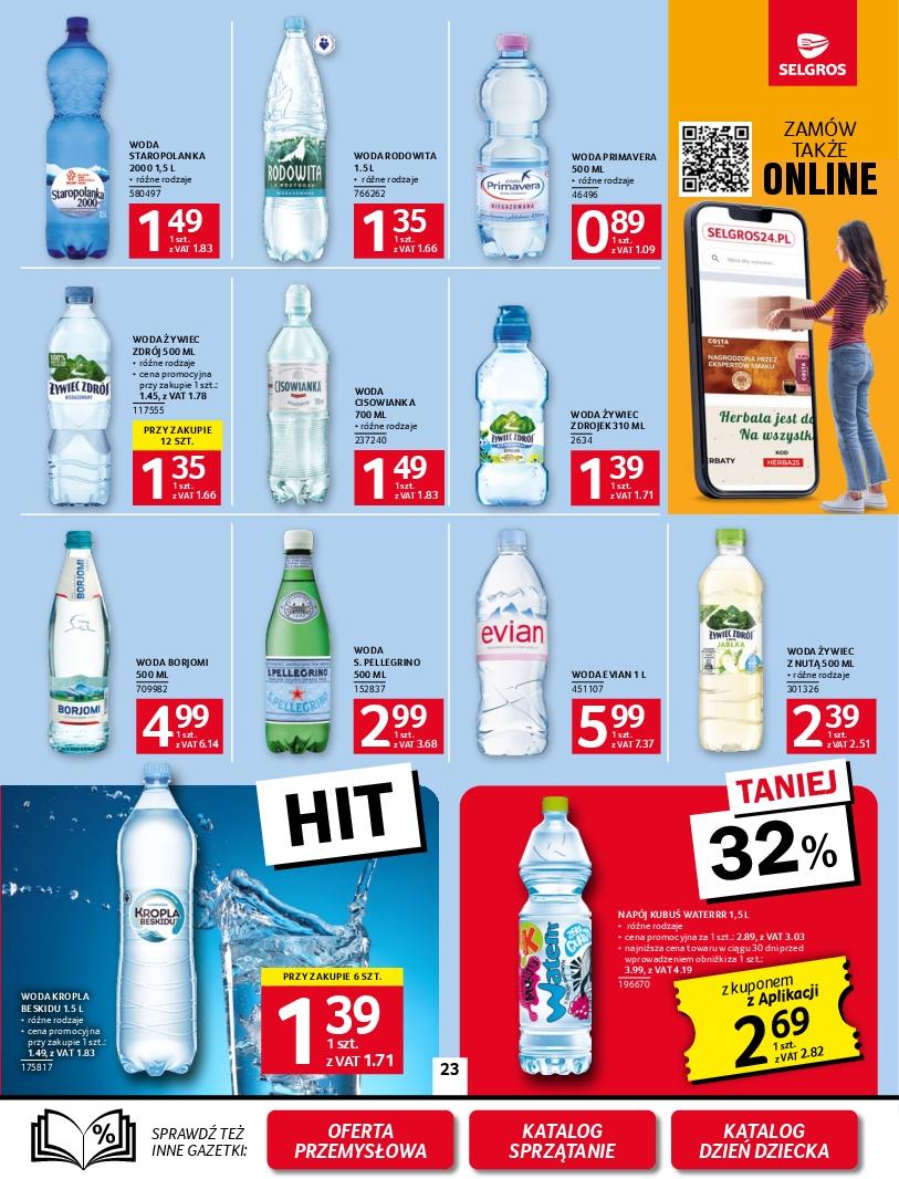Gazetka promocyjna Selgros str. 23