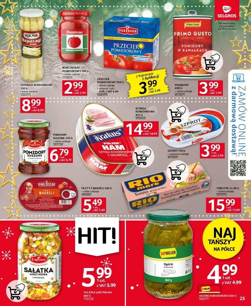 Gazetka promocyjna Selgros str. 25