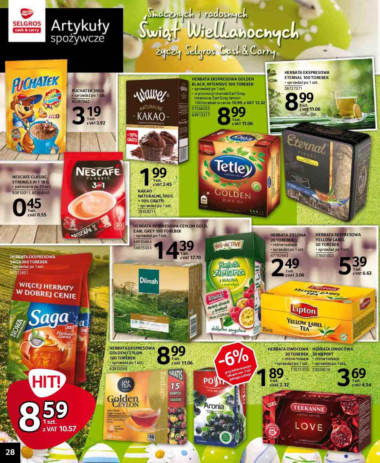 Gazetka promocyjna Selgros str. 28