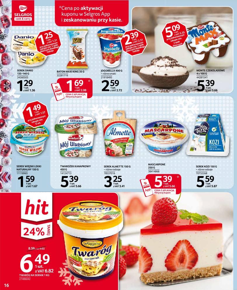 Gazetka promocyjna Selgros str. 16