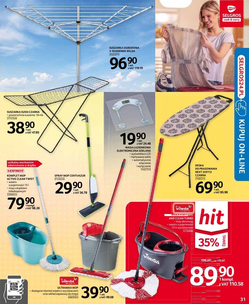 Gazetka promocyjna Selgros str. 31