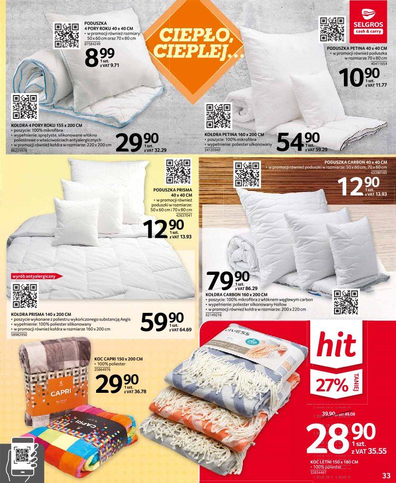 Gazetka promocyjna Selgros str. 33