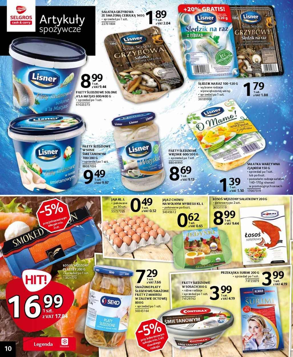 Gazetka promocyjna Selgros str. 10