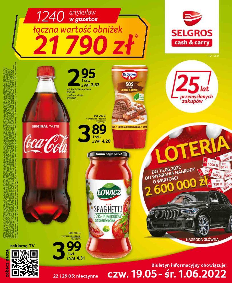 Gazetka promocyjna Selgros str. 1
