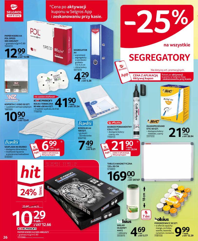 Gazetka promocyjna Selgros str. 26