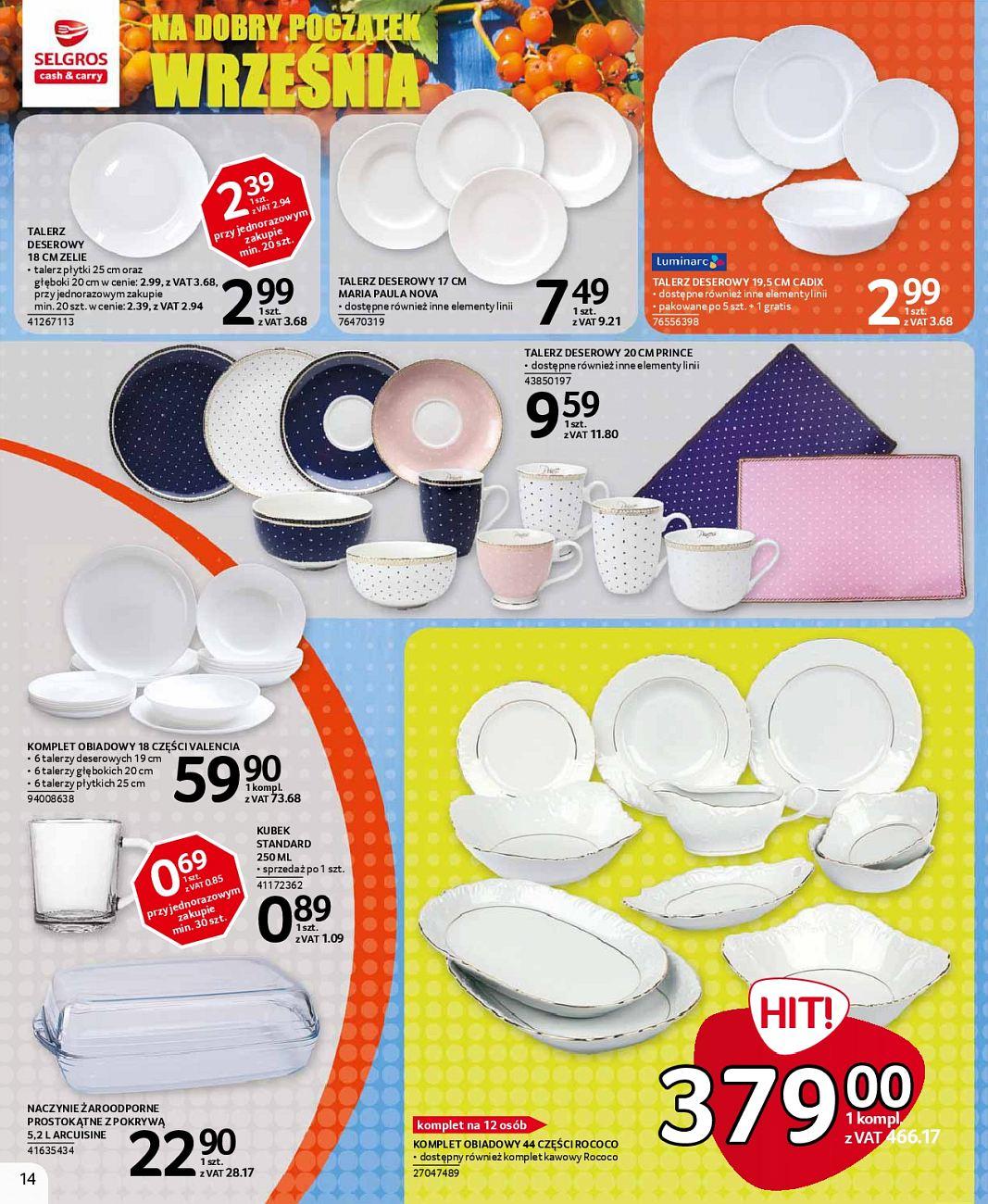 Gazetka promocyjna Selgros str. 14