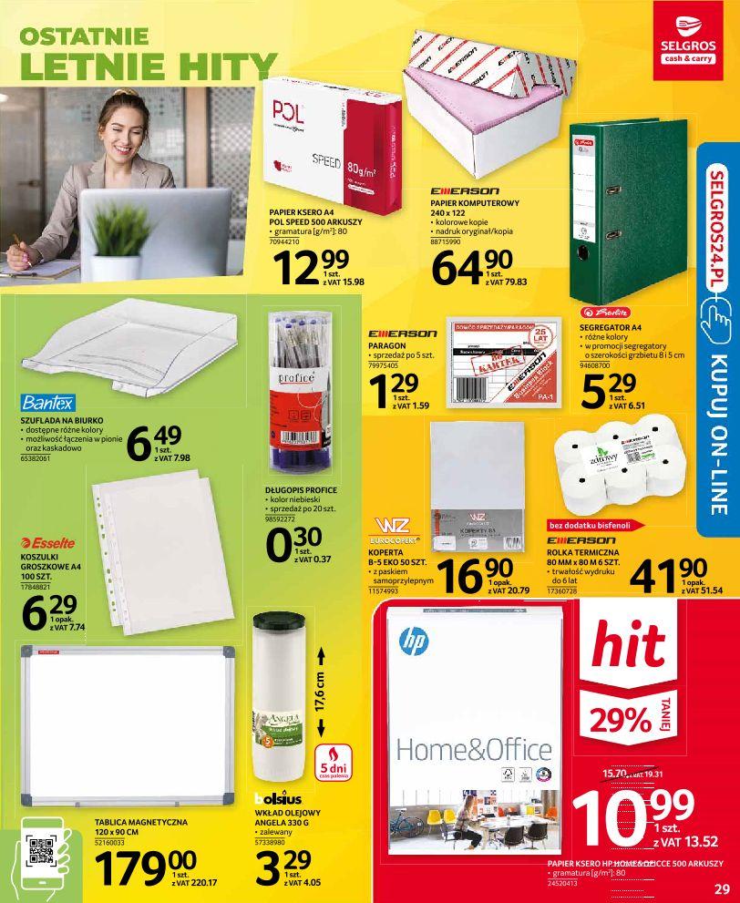 Gazetka promocyjna Selgros str. 29
