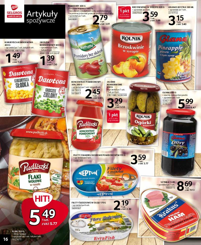Gazetka promocyjna Selgros str. 16