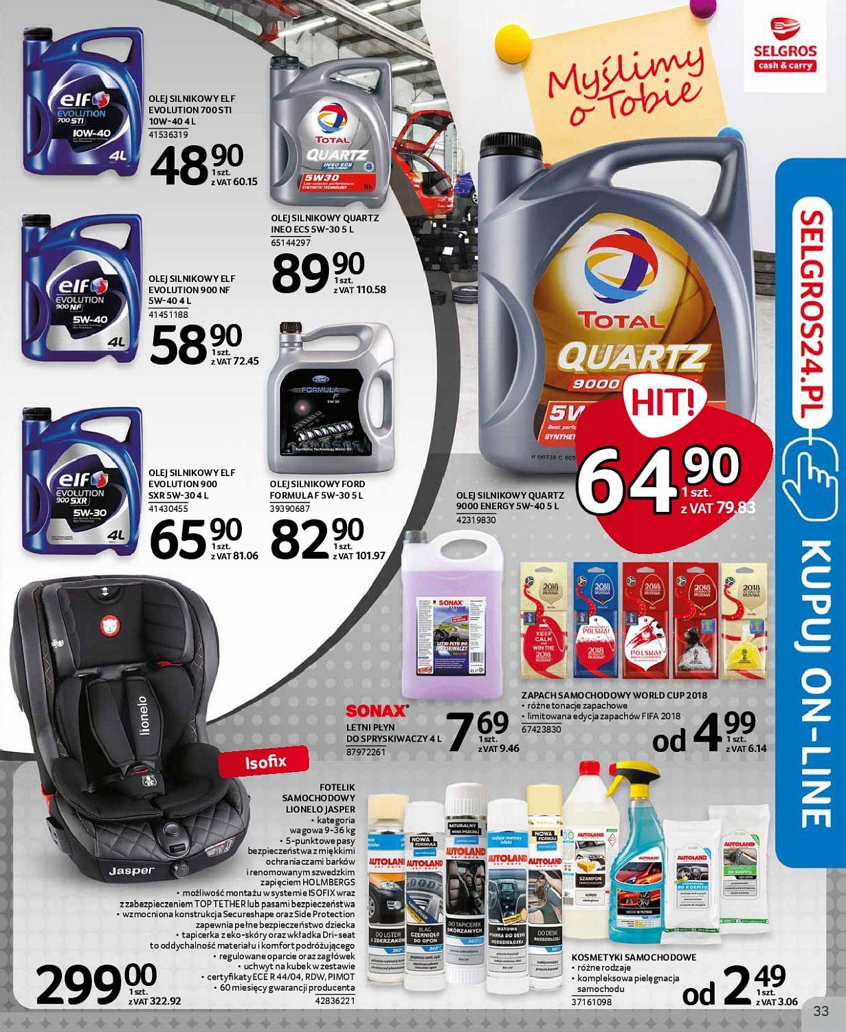 Gazetka promocyjna Selgros str. 33