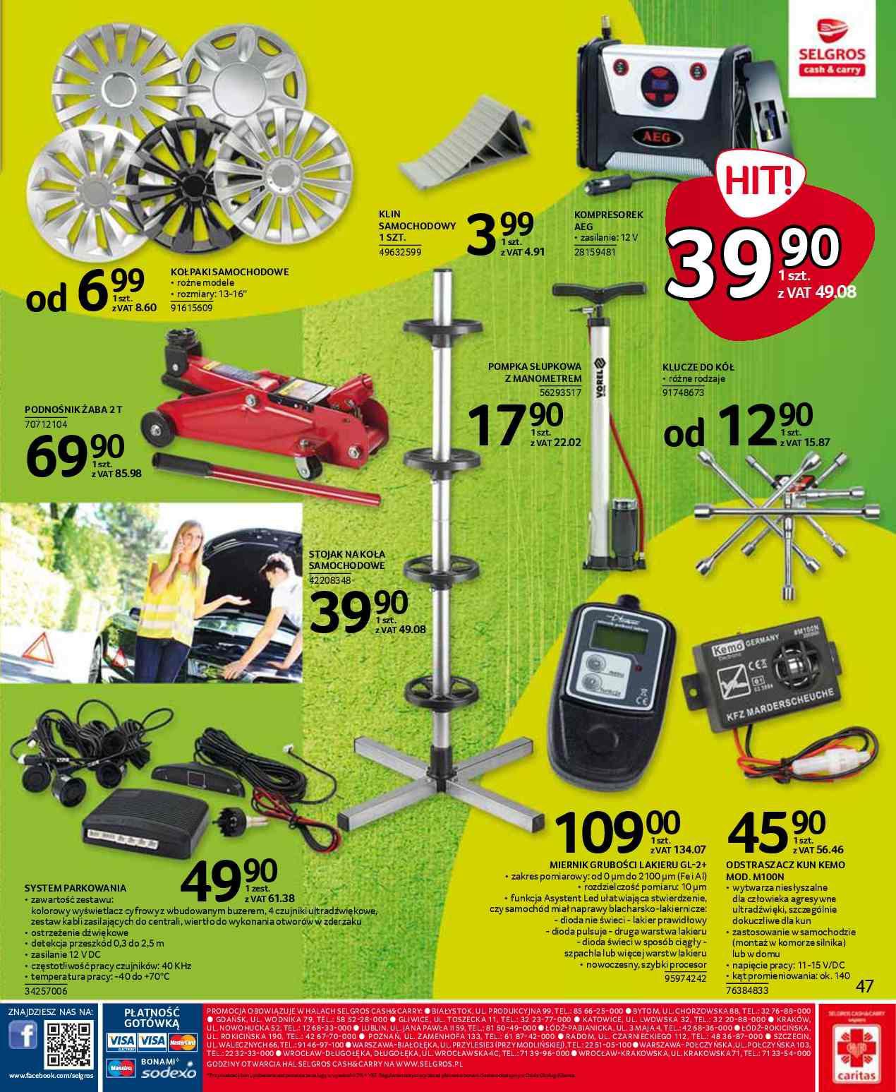 Gazetka promocyjna Selgros str. 47