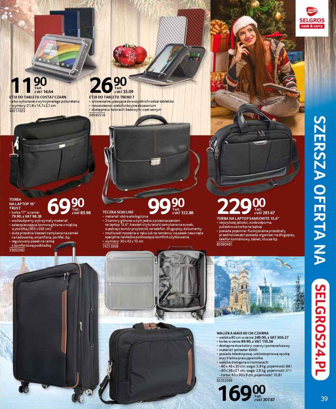 Gazetka promocyjna Selgros str. 39